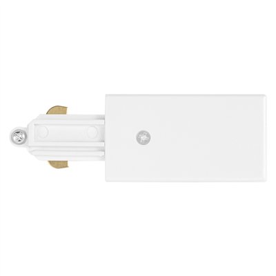 Tracklight accessories Supply Connector White
