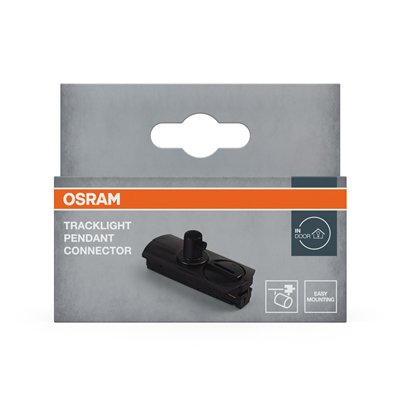 Tracklight accessories Pendant Connector Black
