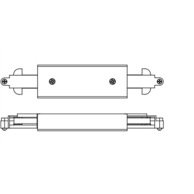 Tracklight accessories Middle Power Supply Black