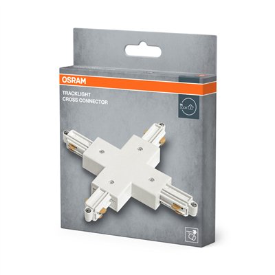 Tracklight accessories Cross Connector White