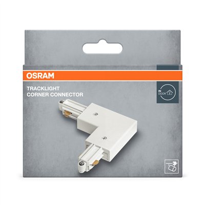 Tracklight accessories Corner Connector White