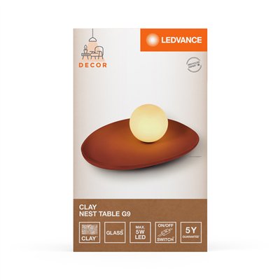 Decor Clay Nest Table 1XG9 Brown