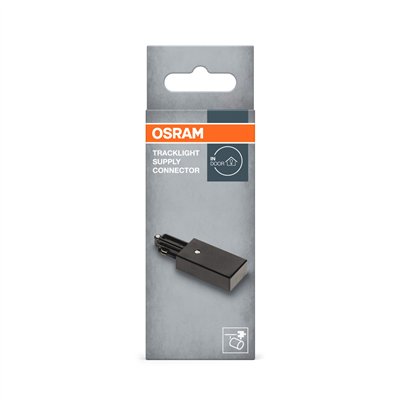 Tracklight accessories Supply Connector Black
