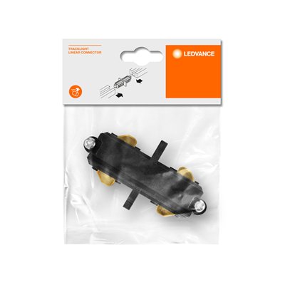 Tracklight accessories Linear Connector Black
