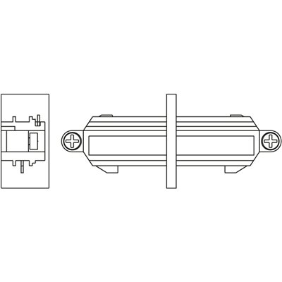 Tracklight accessories Linear Connector Black