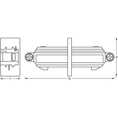 Tracklight accessories Linear Connector White