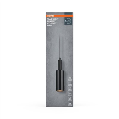 Tracklight Pendant GU10 Black
