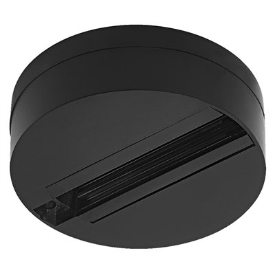 Tracklight rail and base Black