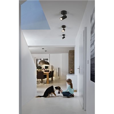 Tracklight rail and base Black