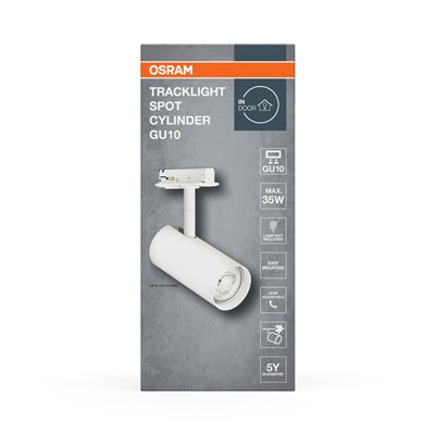 TRACKLIGHT SPOT CYLINDER GU10 White