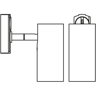 TRACKLIGHT SPOT CYLINDER GU10 White