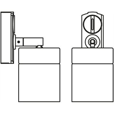 TRACKLIGHT SPOT CYLINDER GOLD GU10 White