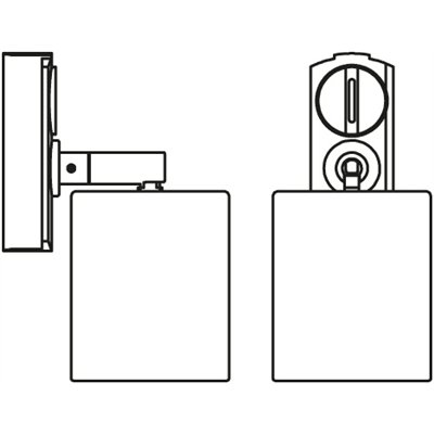 TRACKLIGHT SPOT MINI CYLINDER GU10 Black