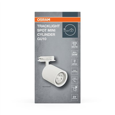 TRACKLIGHT SPOT MINI CYLINDER GU10 White