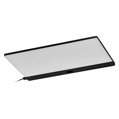 UNDERCABINET PANEL FRAMELESS 30x20cm CCT DIM Black