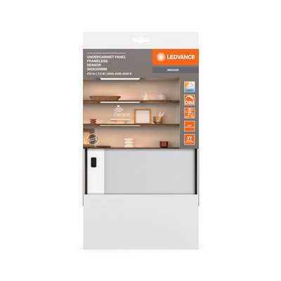 UNDERCABINET PANEL FRAMELESS 30x20cm CCT DIM White