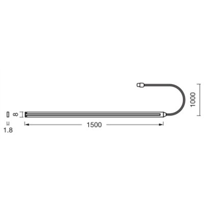 USB STRIPS COB TYPE C 1.5M 830