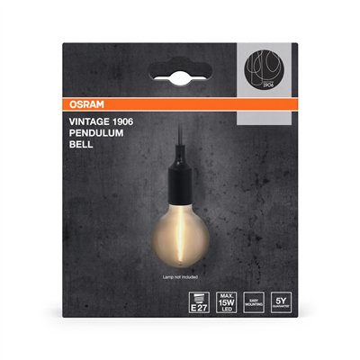 Vintage 1906 PenduLum Bell Black