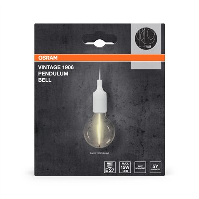 Vintage 1906 PenduLum Bell White