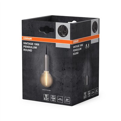 Vintage 1906 PenduLum Round Chrome