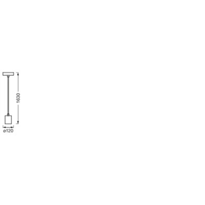 Vintage 1906 PenduLum Round Plaster White