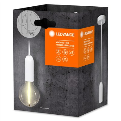 Vintage 1906 PenduLum Round White