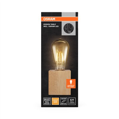 Vintage 1906 Table Luminaire 2.5.W 824 E27 Brown