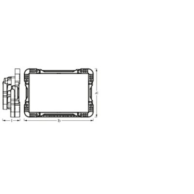 WORKLIGHT LED PANEL 50W 4000K