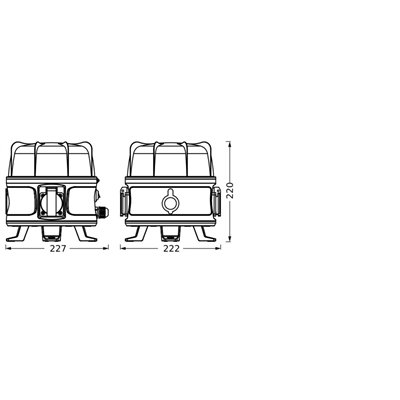 WORKLIGHT VALUE 360° SOCKET 30W 865