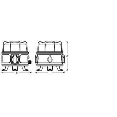 WORKLIGHT VALUE 360° SOCKET 30W 865