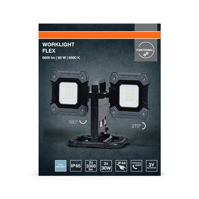 WORKLIGHT VALUE FLEX 2x30W 865