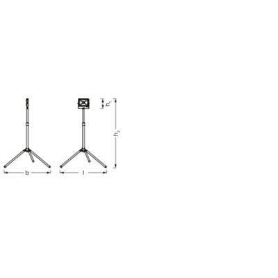 WORKLIGHT VALUE TRIPOD 1x30W 865