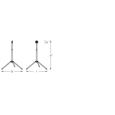 WORKLIGHT VALUE TRIPOD 1x20W 865