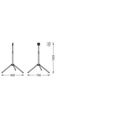 WORKLIGHT VALUE TRIPOD 1x20W 865