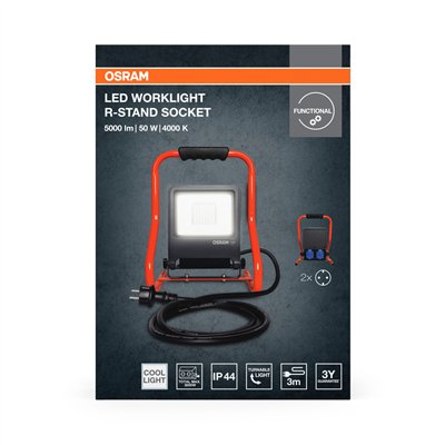 WORKLIGHTS R-STAND SOCKET (GEN 2) 50W 840