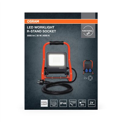 WORKLIGHTS R-STAND SOCKET (GEN 2) 30W 840