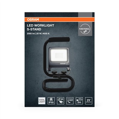 WORKLIGHTS S-STAND 20W 840