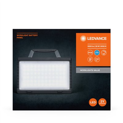 WORKLIGHTS VALUE BATTERY 26W 865