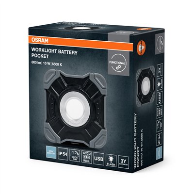 WORKLIGHTS VALUE BATTERY 10W 865