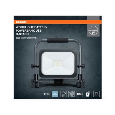 WORKLIGHTS VALUE BATTERY 30W 865