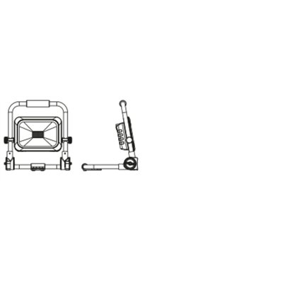 WORKLIGHTS VALUE BATTERY 30W 865