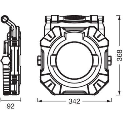 WORKLIGHTS VALUE HIGH POWER High Power 100W 865 2x Socket