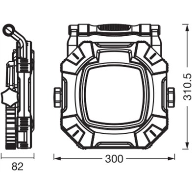 WORKLIGHTS VALUE HIGH POWER High Power 60W 865 2x Socket