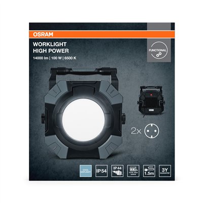 WORKLIGHTS VALUE HIGH POWER High Power 100W 865 2x Socket