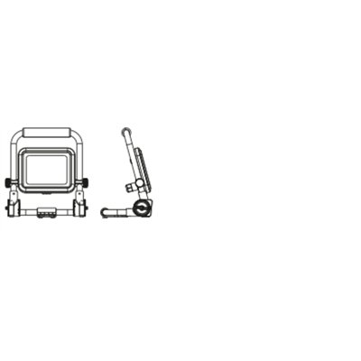 WORKLIGHTS VALUE R-STAND 20W 865