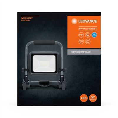WORKLIGHTS VALUE R-STAND 20W 865