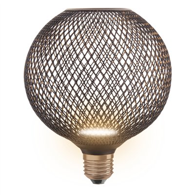 DECOR FLAT LAMP IN METAL HOUSING 3.5W 827 Frosted E27 Non-DIM