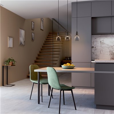 DECOR FLAT LAMP IN METAL HOUSING 3.5W 827 Frosted E27 Non-DIM