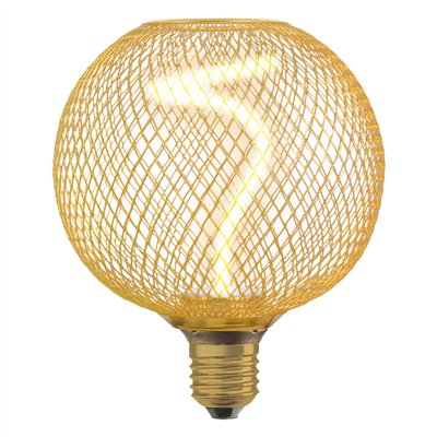 DECOR SPIRAL FILAMENT LAMP IN METAL HOUSING 3.5W 818 E27
