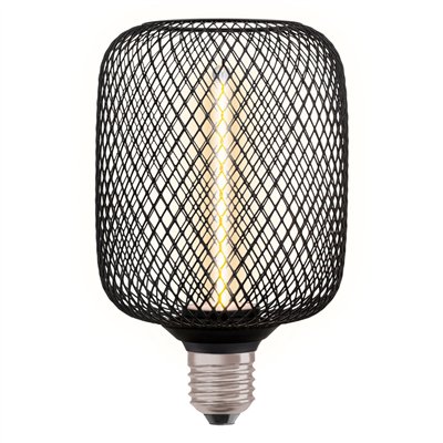 DECOR STRAW FILAMENT LAMP IN METAL HOUSING 3.5W 818 E27